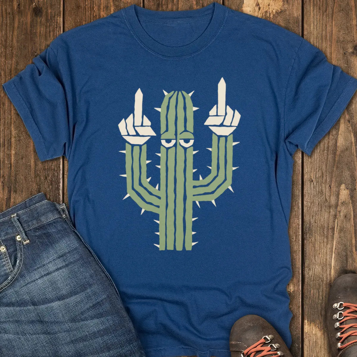 Prickly Tee - Navy