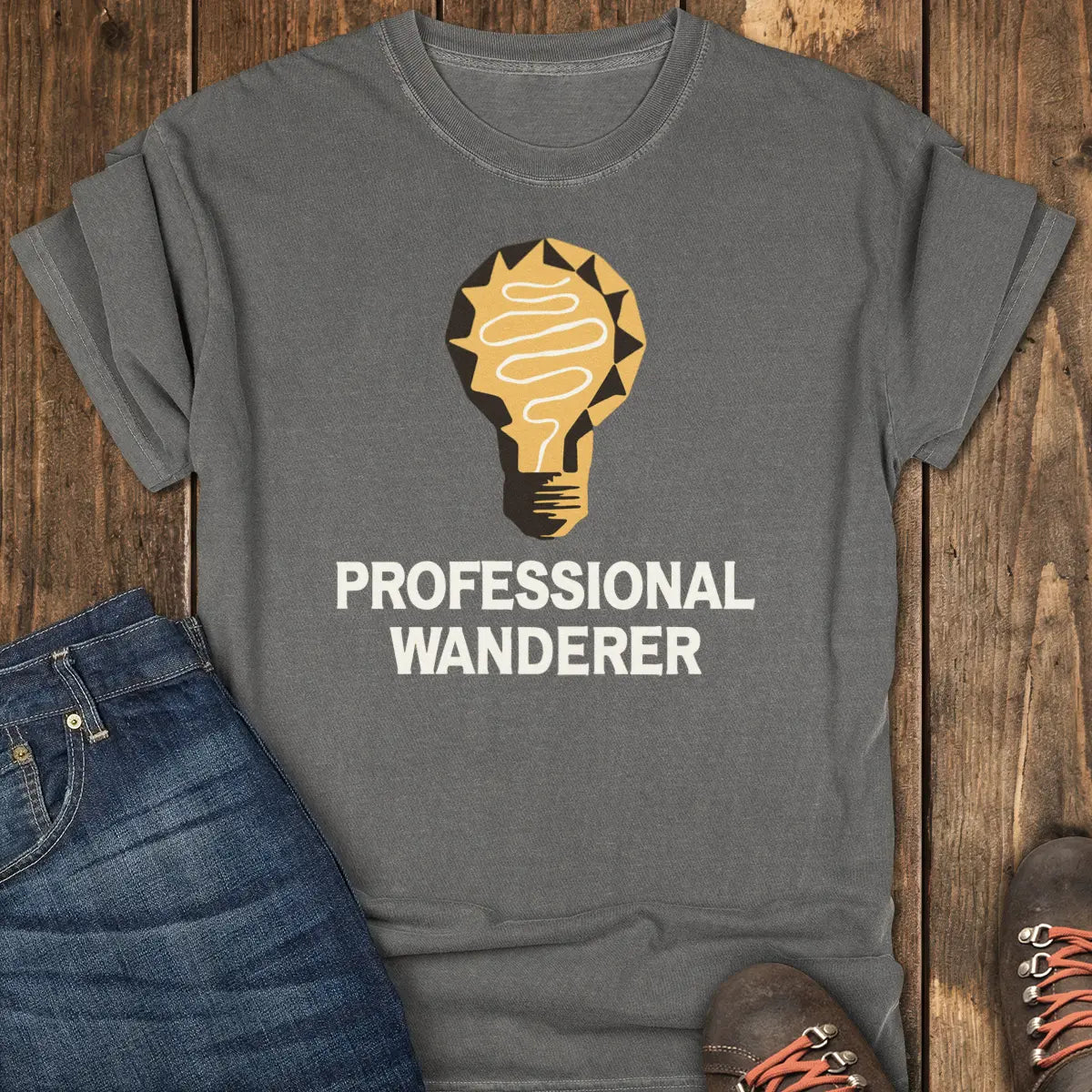 Professional Wanderer Tee - Pepper
