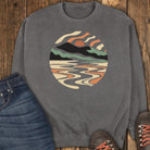 Quiet Lake Sweatshirt - Pepper