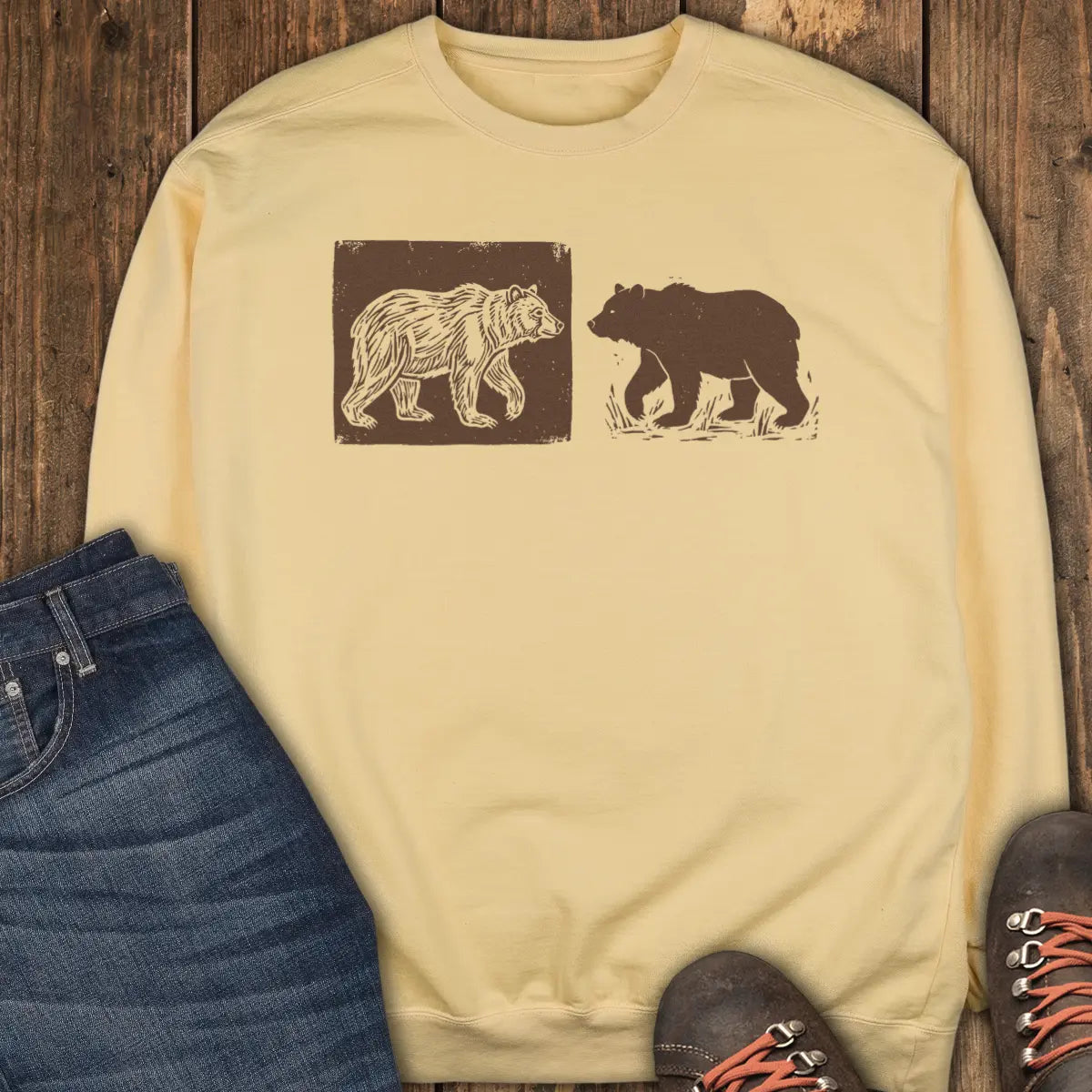 Raw Nature Sweatshirt - Butter