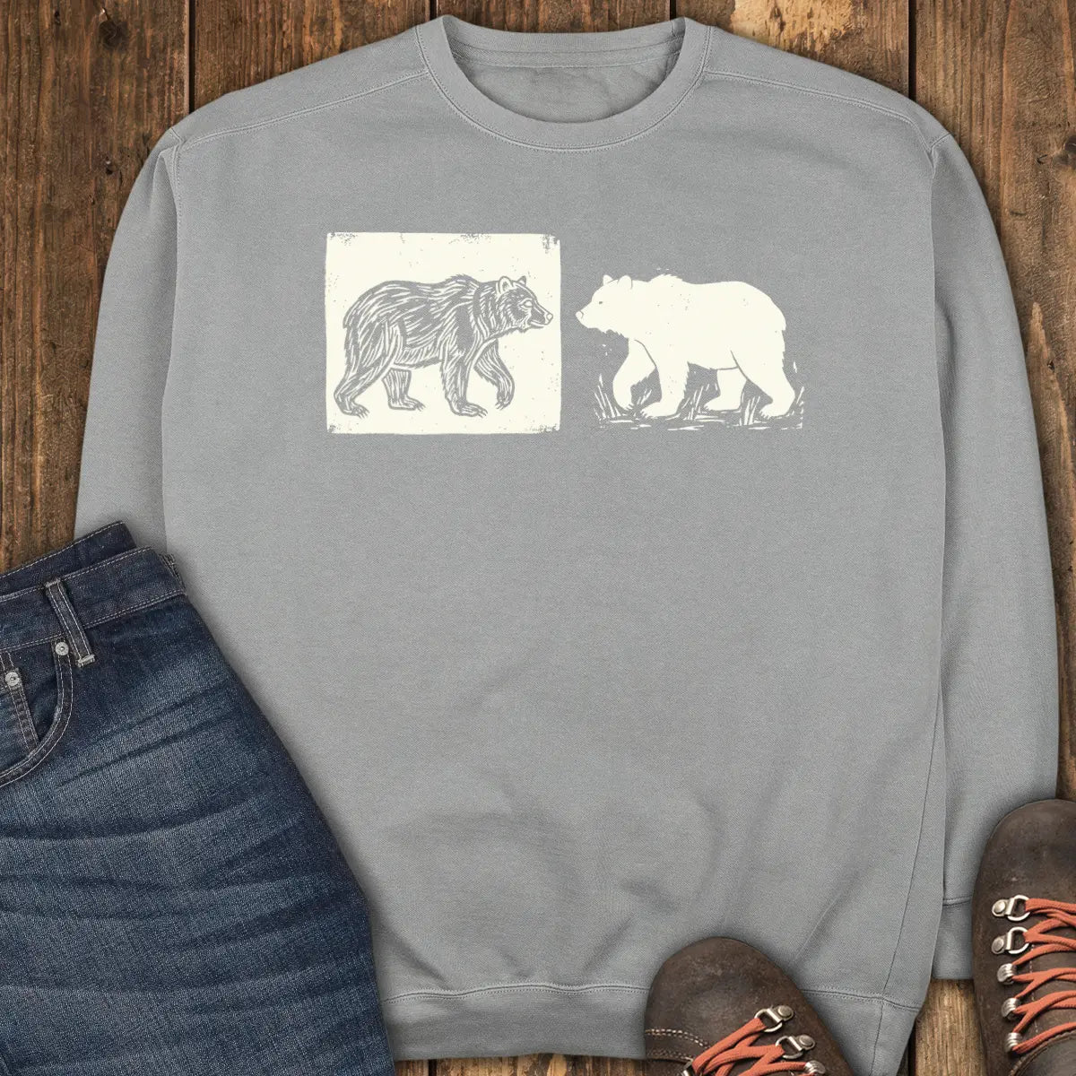 Raw Nature Sweatshirt - Grey