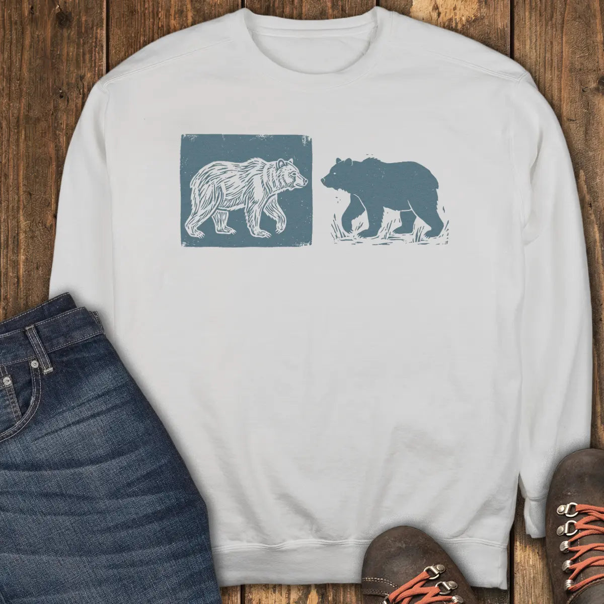 Raw Nature Sweatshirt - White