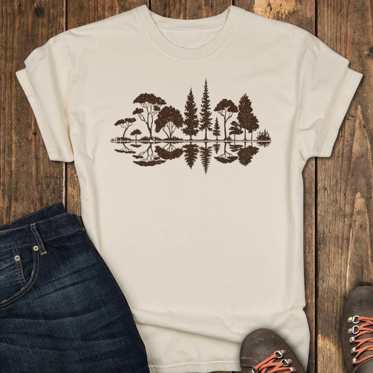 Reflection Tee - Ivory