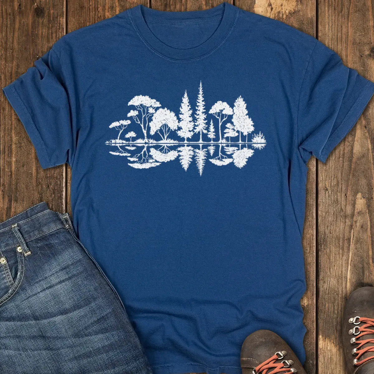 Reflection Tee - Navy