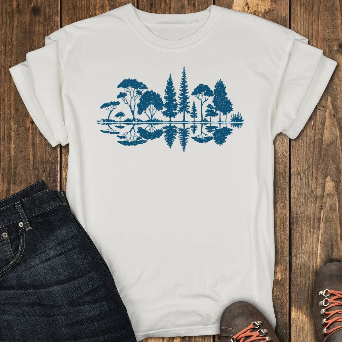 Reflection Tee - White