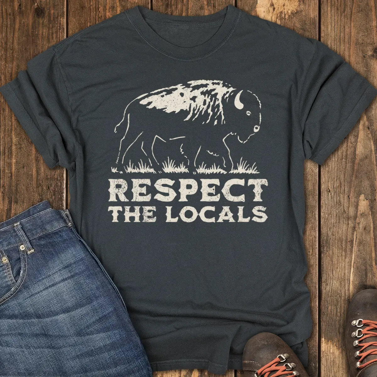 Respect the Locals Tee - Black