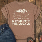 Respect the Locals Tee - Espresso