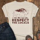 Respect the Locals Tee - Ivory