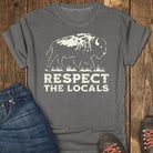 Respect the Locals Tee - Pepper