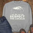 Respect the Locals Sweatshirt - Grey