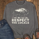 Respect the Locals Sweatshirt - Pepper