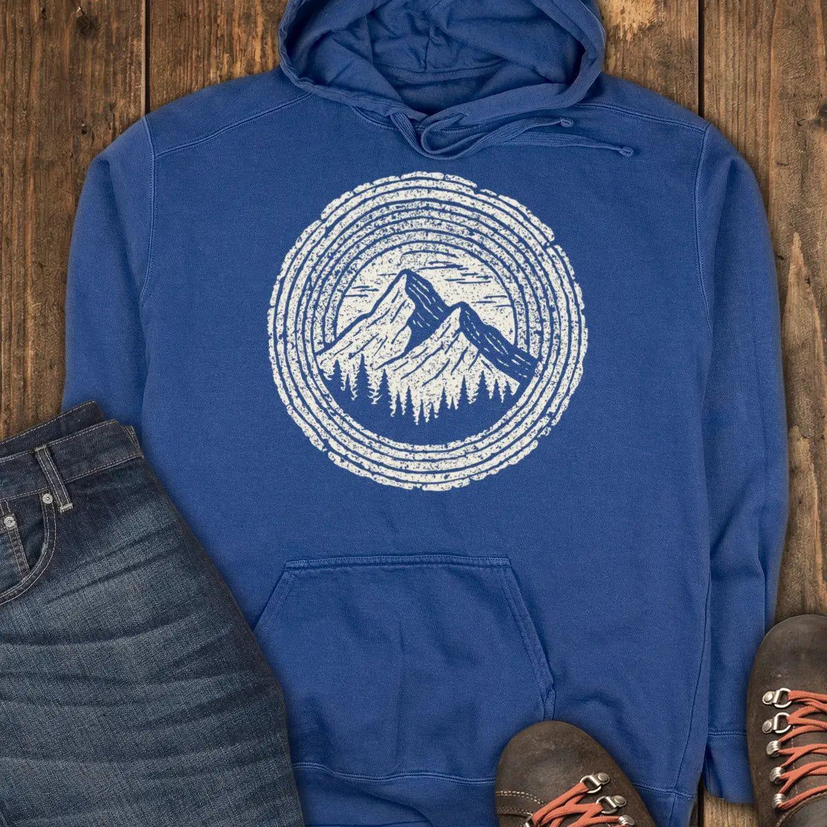 Rings of Time Hoodie - True Navy