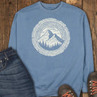 Rings of Time Sweatshirt - Blue Jean