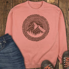 Rings of Time Sweatshirt - Terracotta