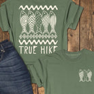 River Run — Back Print Tee - Moss