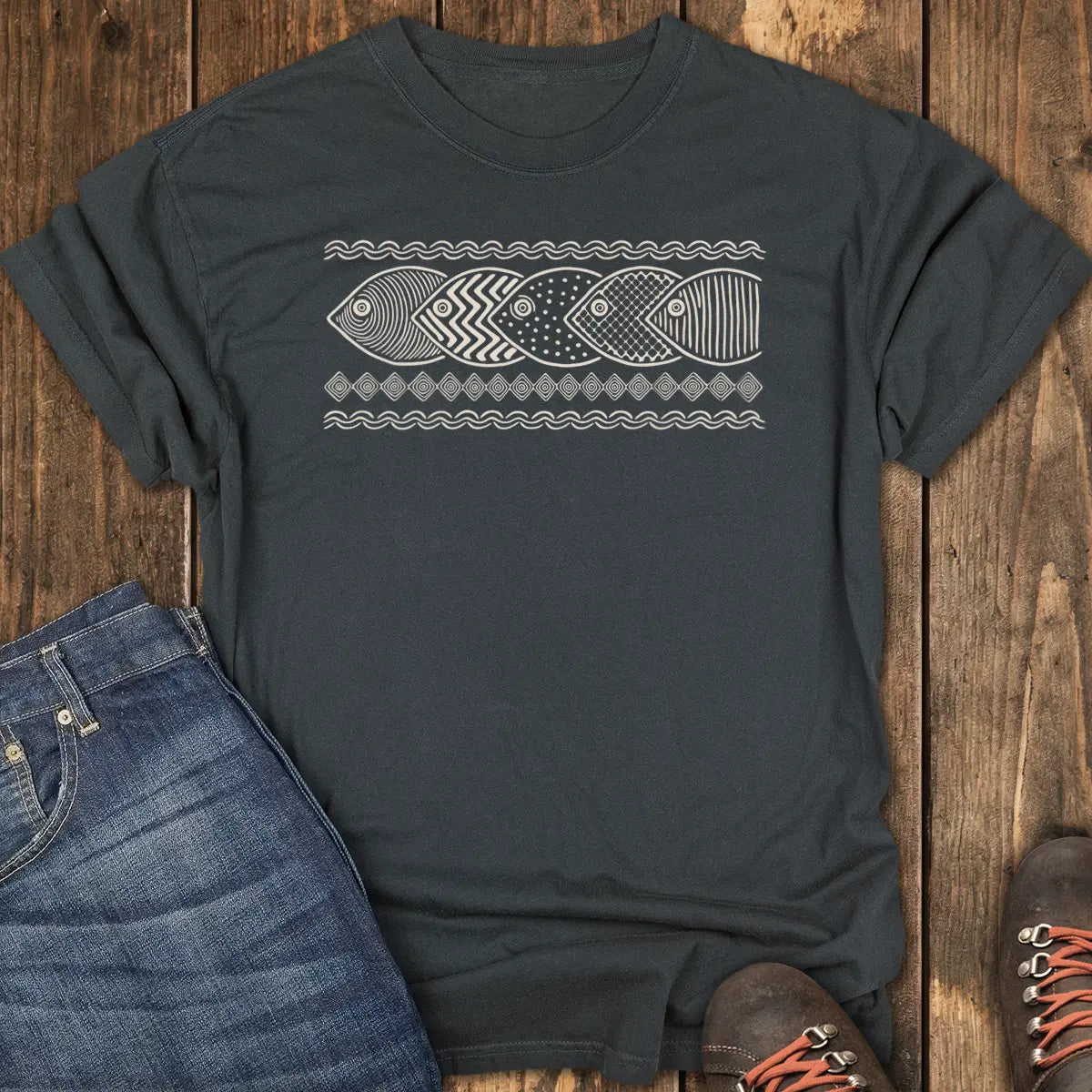 River Run Tee - Black