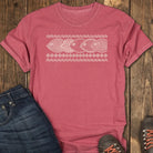 River Run Tee - Crimson
