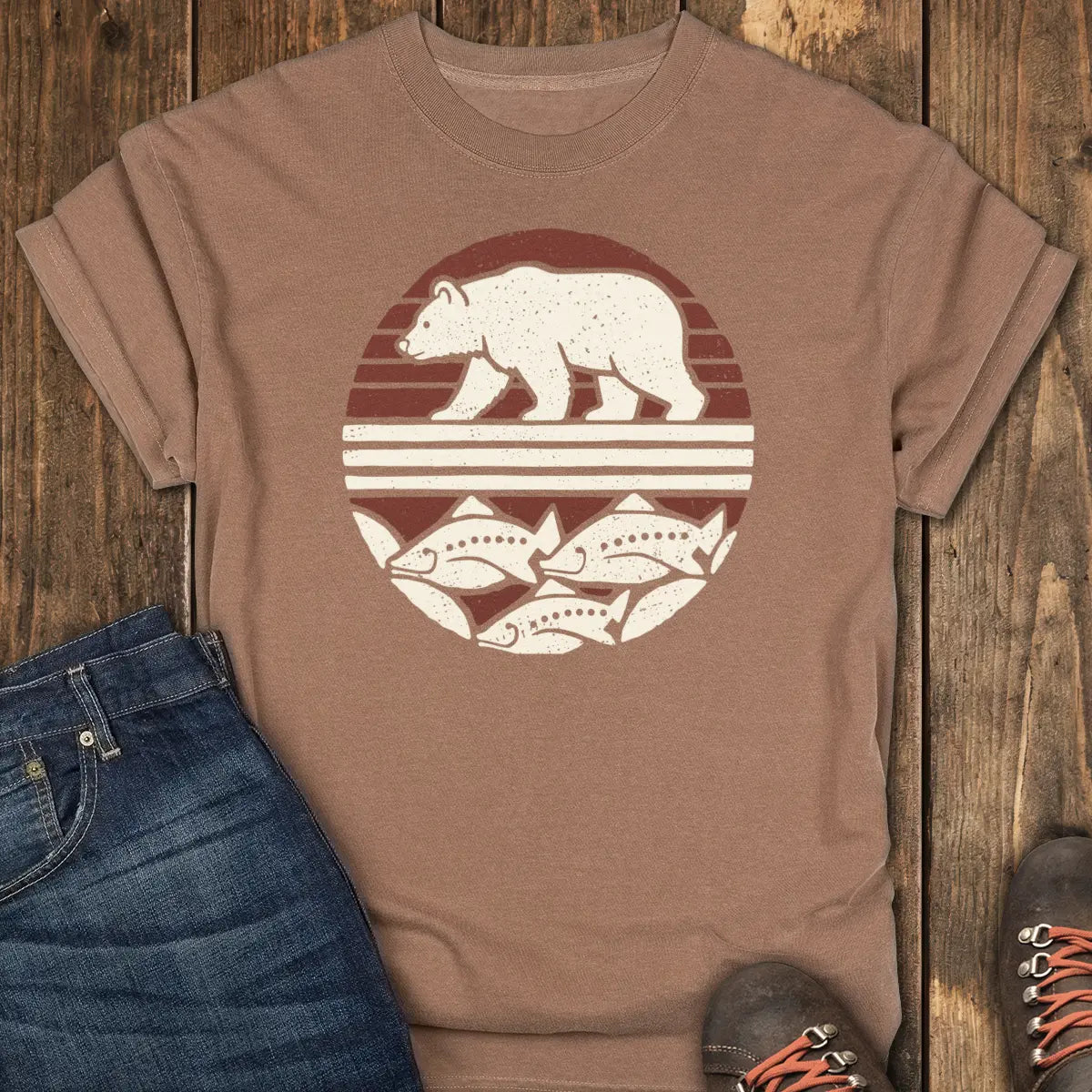Riverbound Tee - Espresso