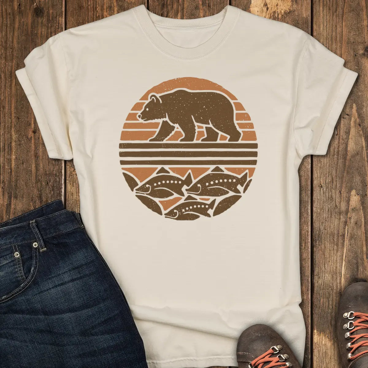 Riverbound Tee - Ivory
