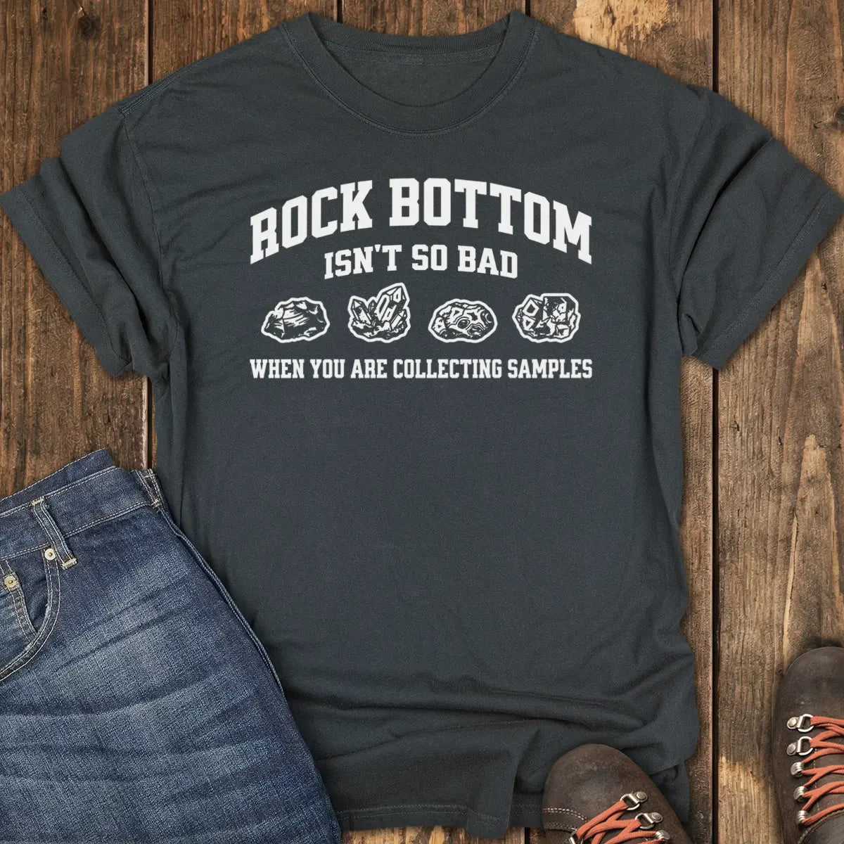 Rock Bottom Tee - Black