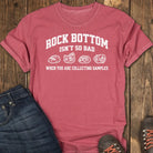 Rock Bottom Tee - Crimson