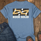 Rock Solid Tee - Blue Jean