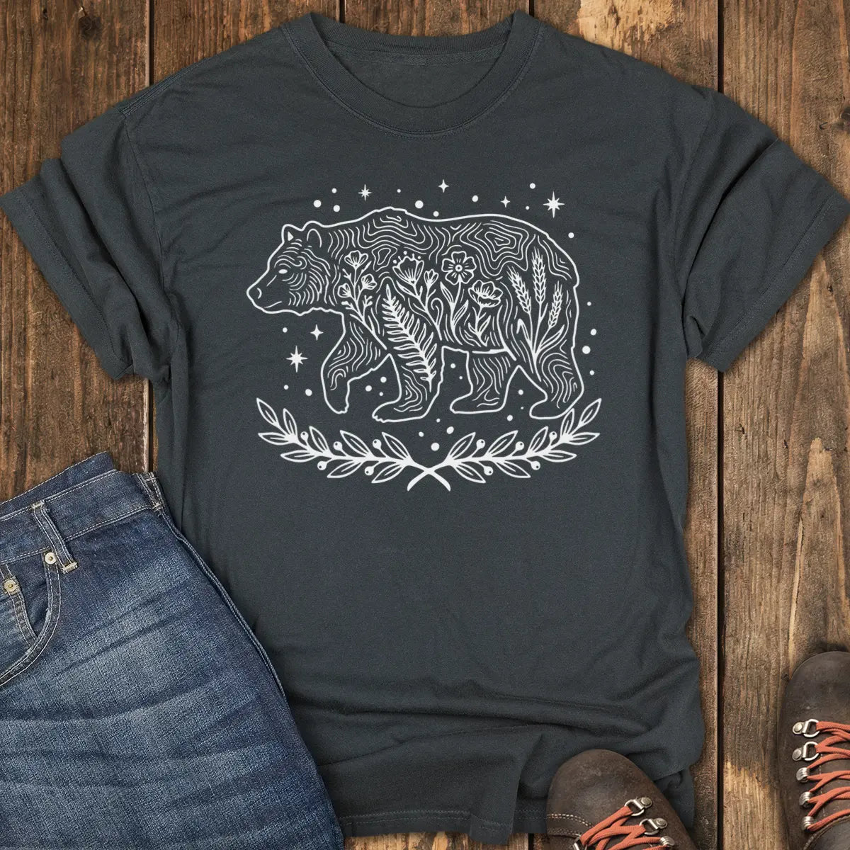 Rooted in the Wild Tee - Black