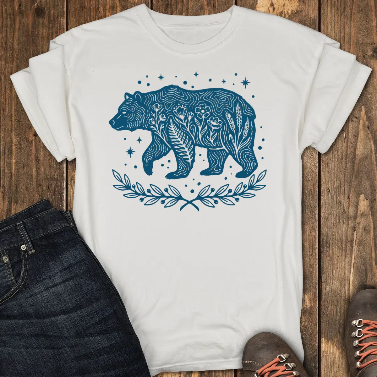 Rooted in the Wild Tee - White