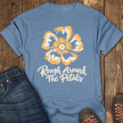 Rough Edges Tee - Blue Jean