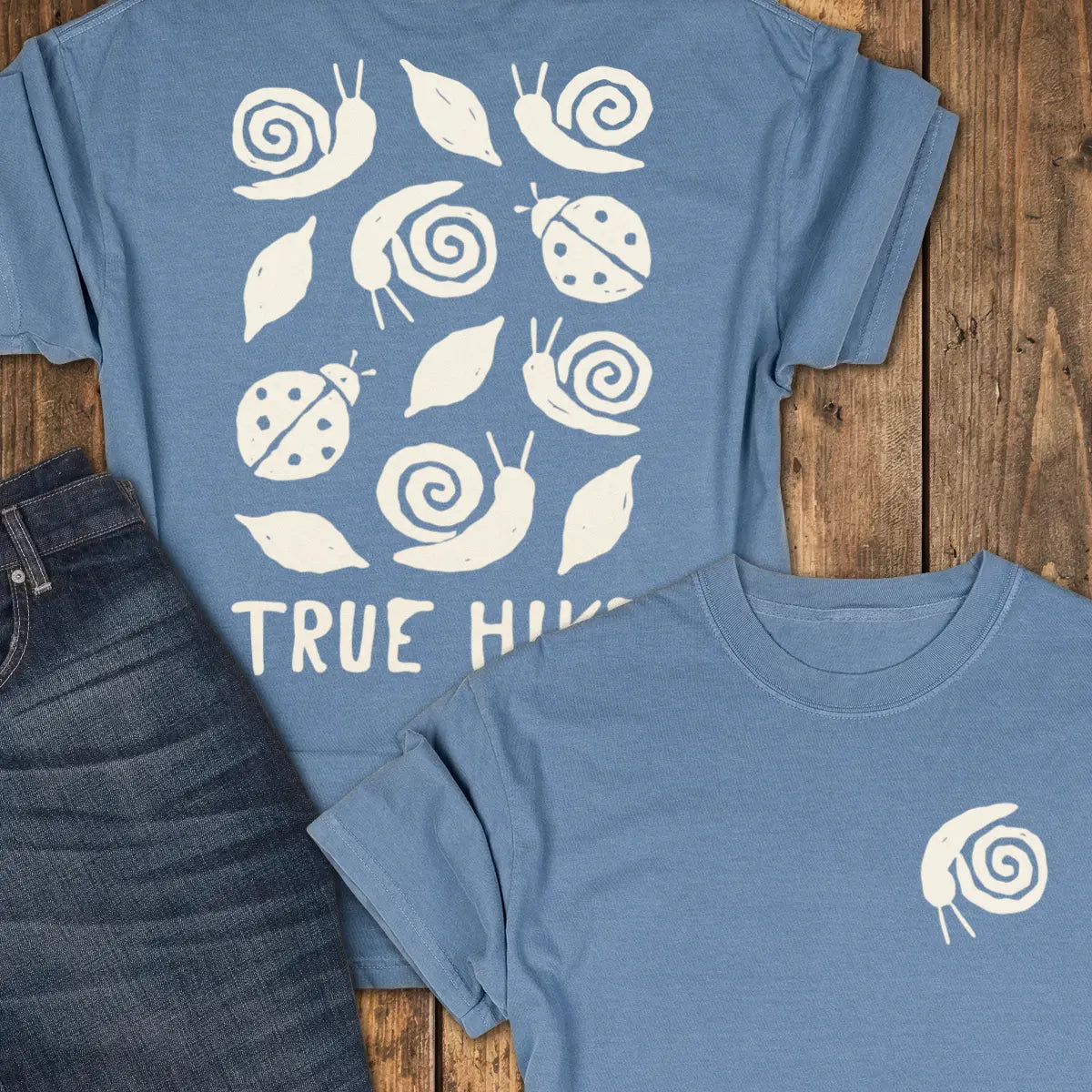 Roundabout Club Tee - Blue Jean