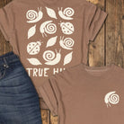 Roundabout Club Tee - Espresso