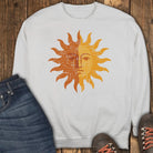 Rustic Sun Sweatshirt - White