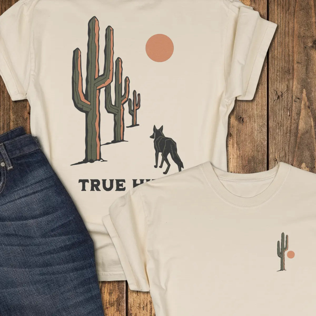 Saguaro Country Tee - Ivory