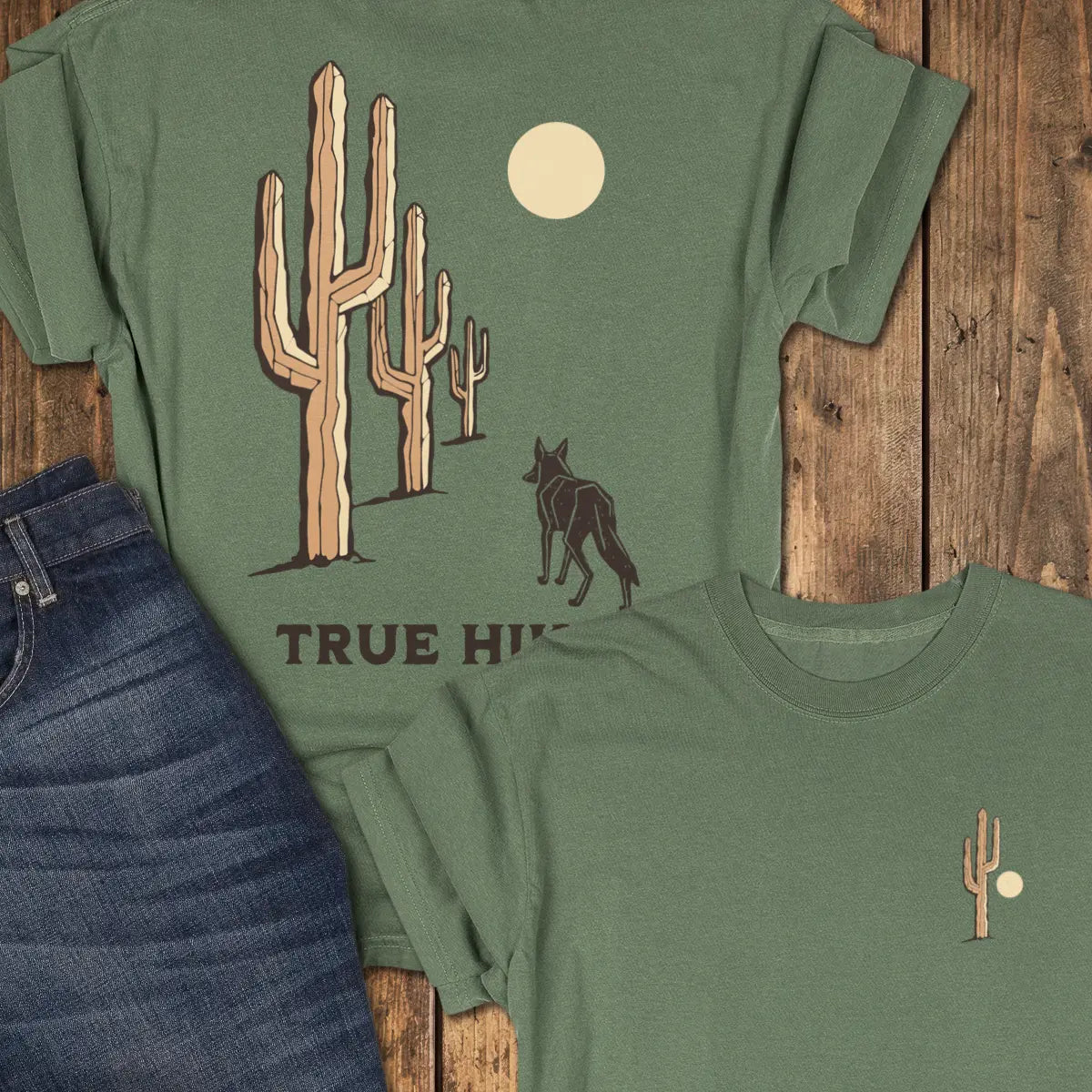 Saguaro Country Tee - Moss