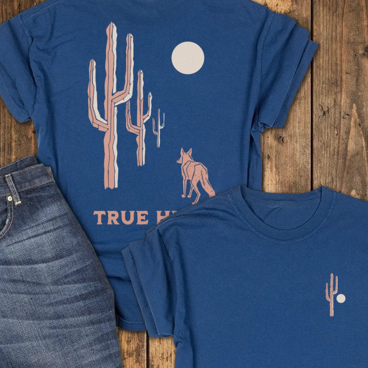 Saguaro Country Tee - Navy