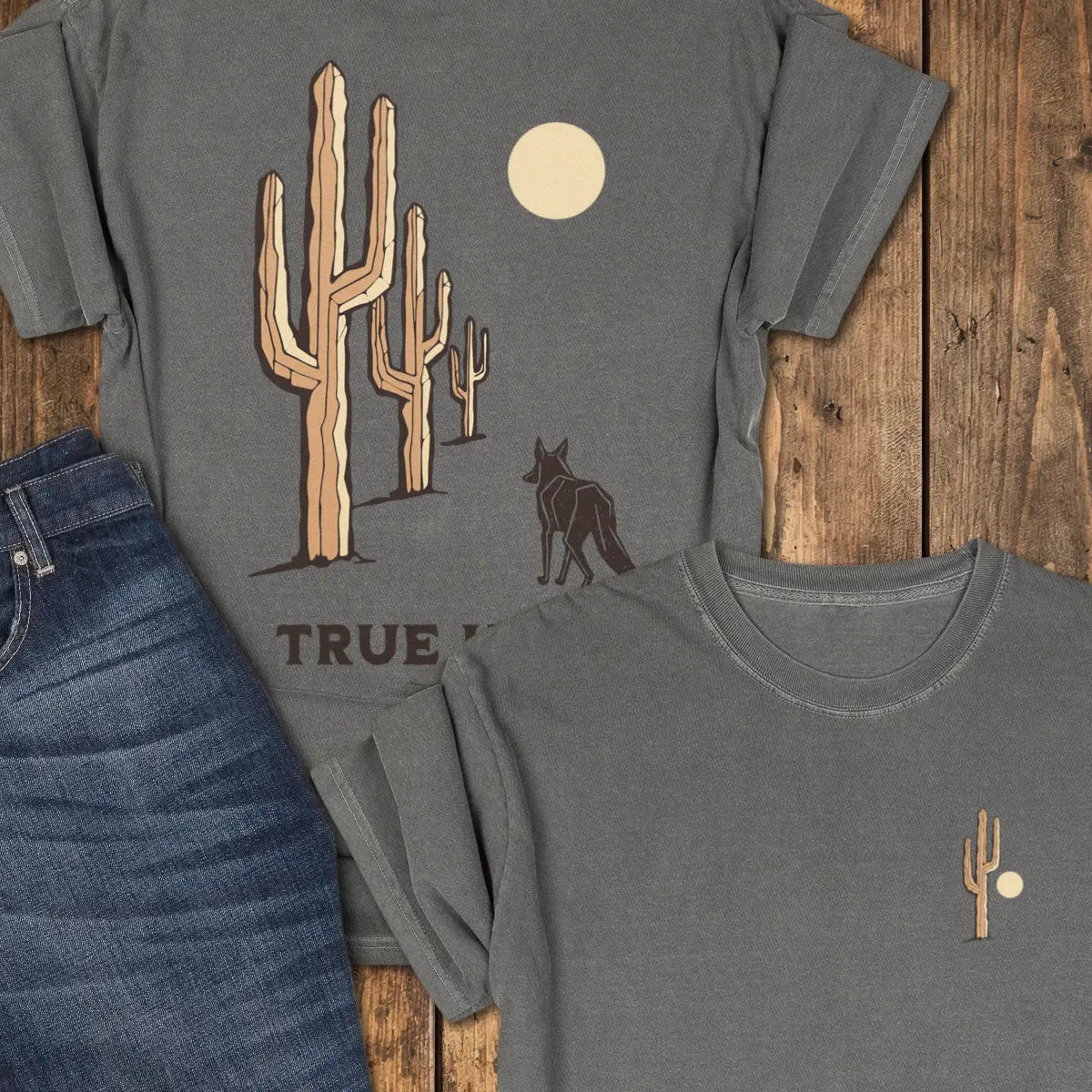 Saguaro Country Tee - Pepper