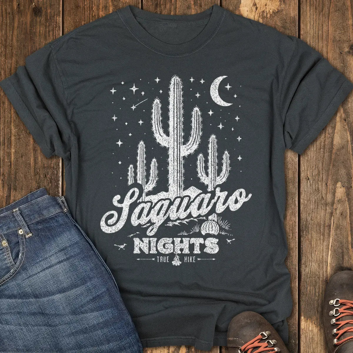 Saguaro Nights Tee - Black