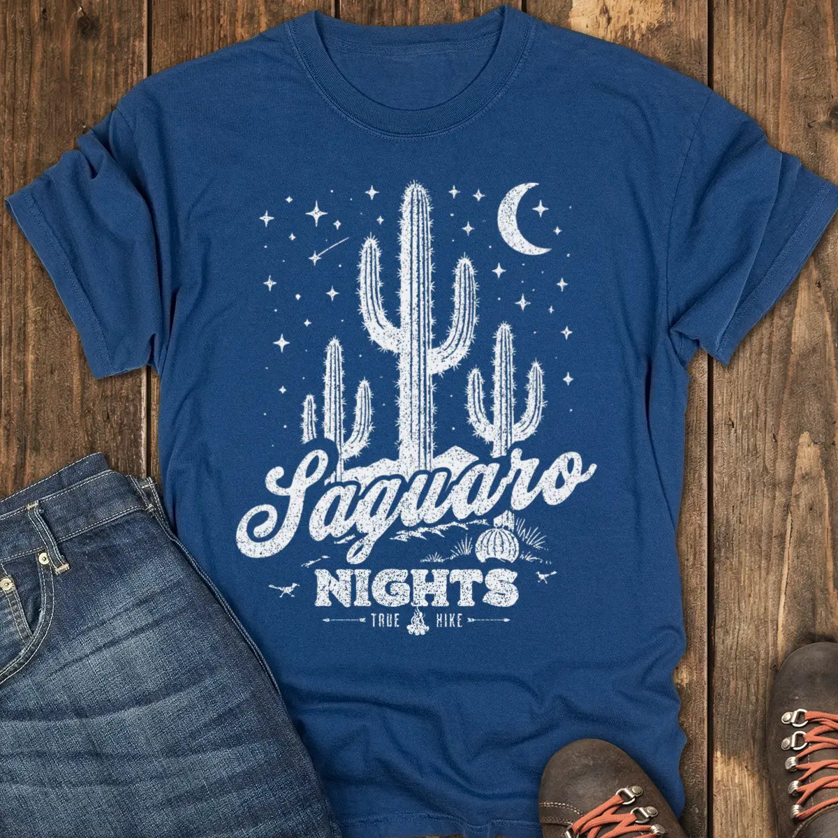 Saguaro Nights Tee - Navy