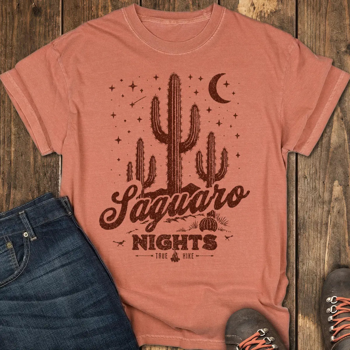 Saguaro Nights Tee - Yam