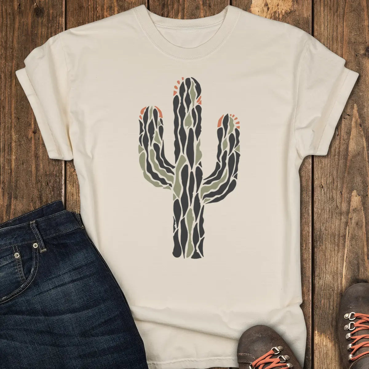 Saguaro Tee - Ivory