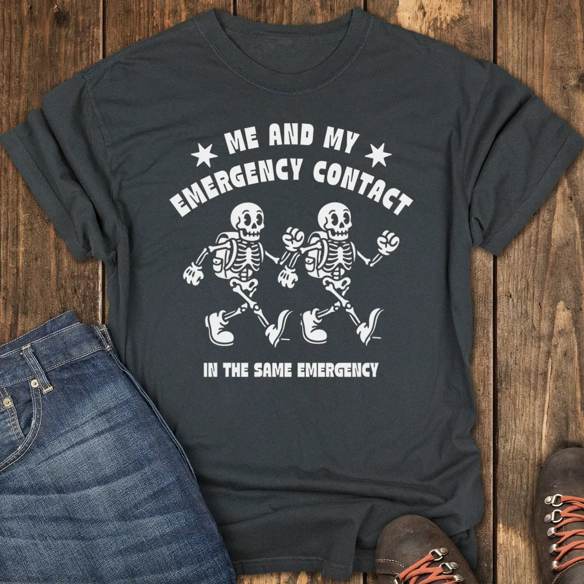 Same Emergency Tee - Black