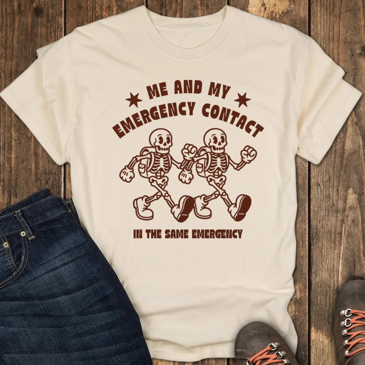 Same Emergency Tee - Ivory