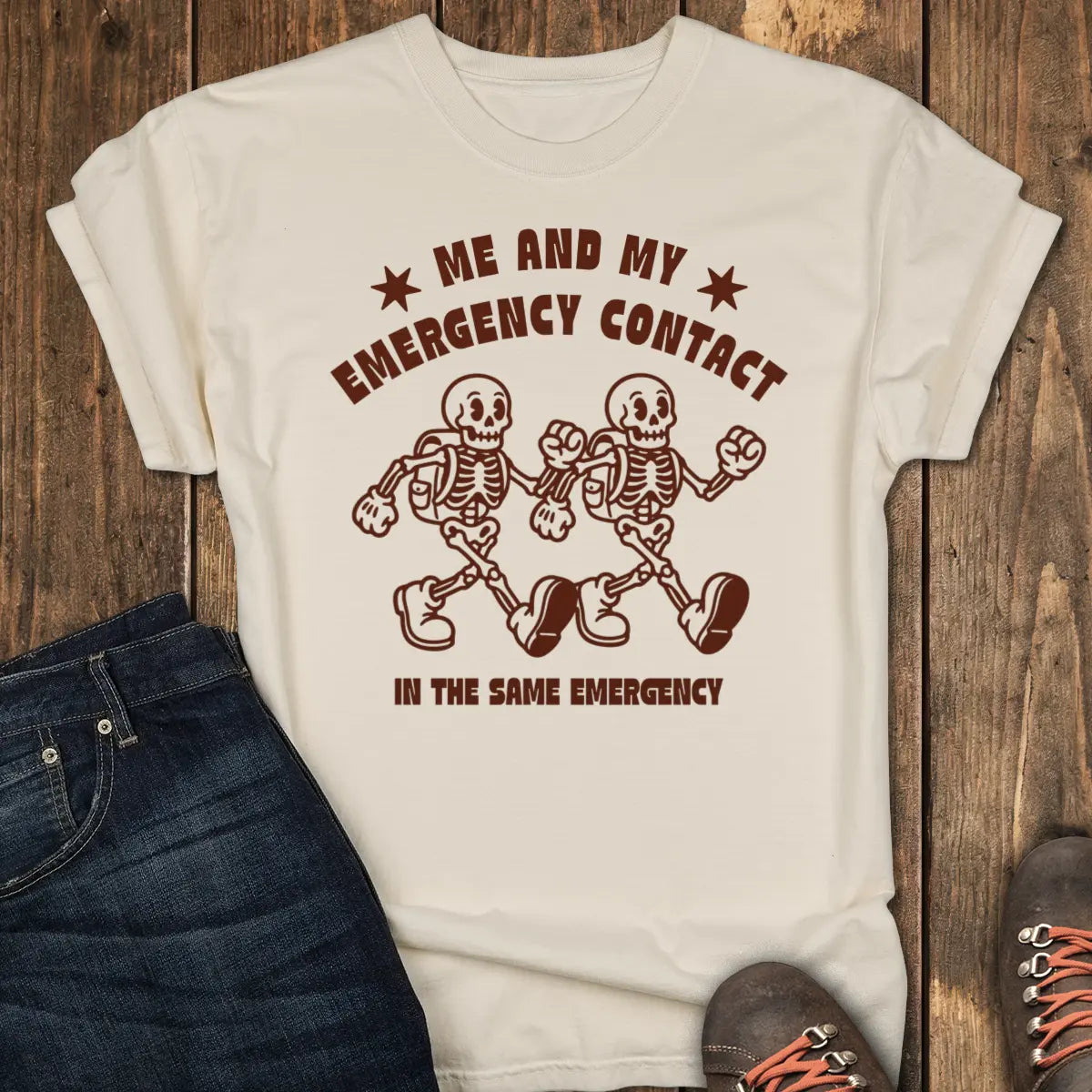 Same Emergency Tee - Ivory