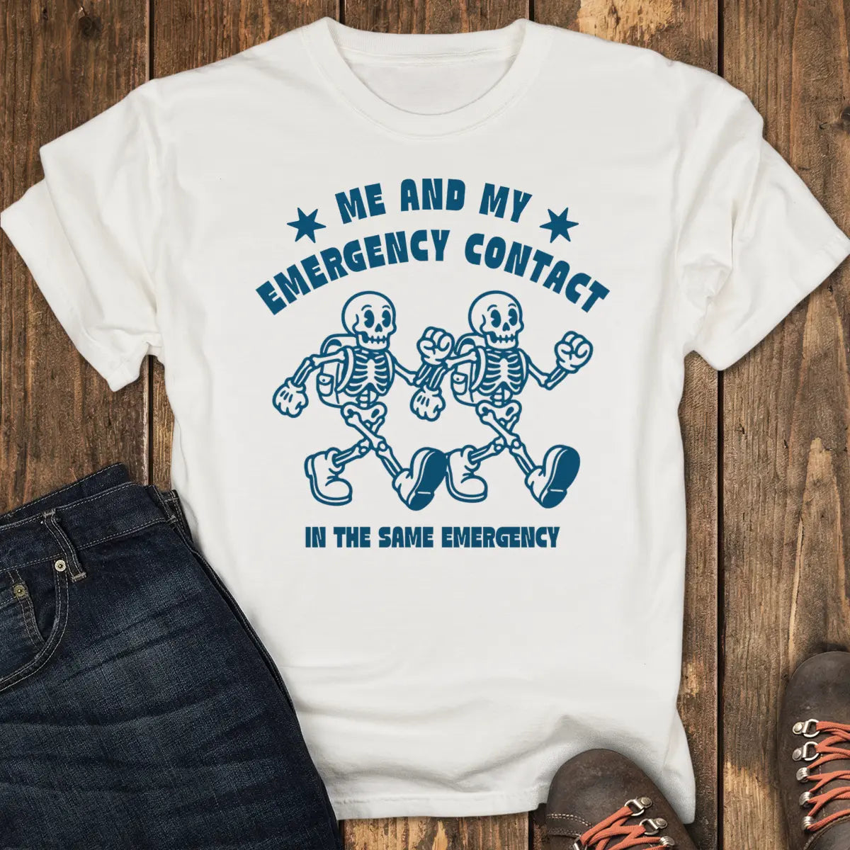 Same Emergency Tee - White