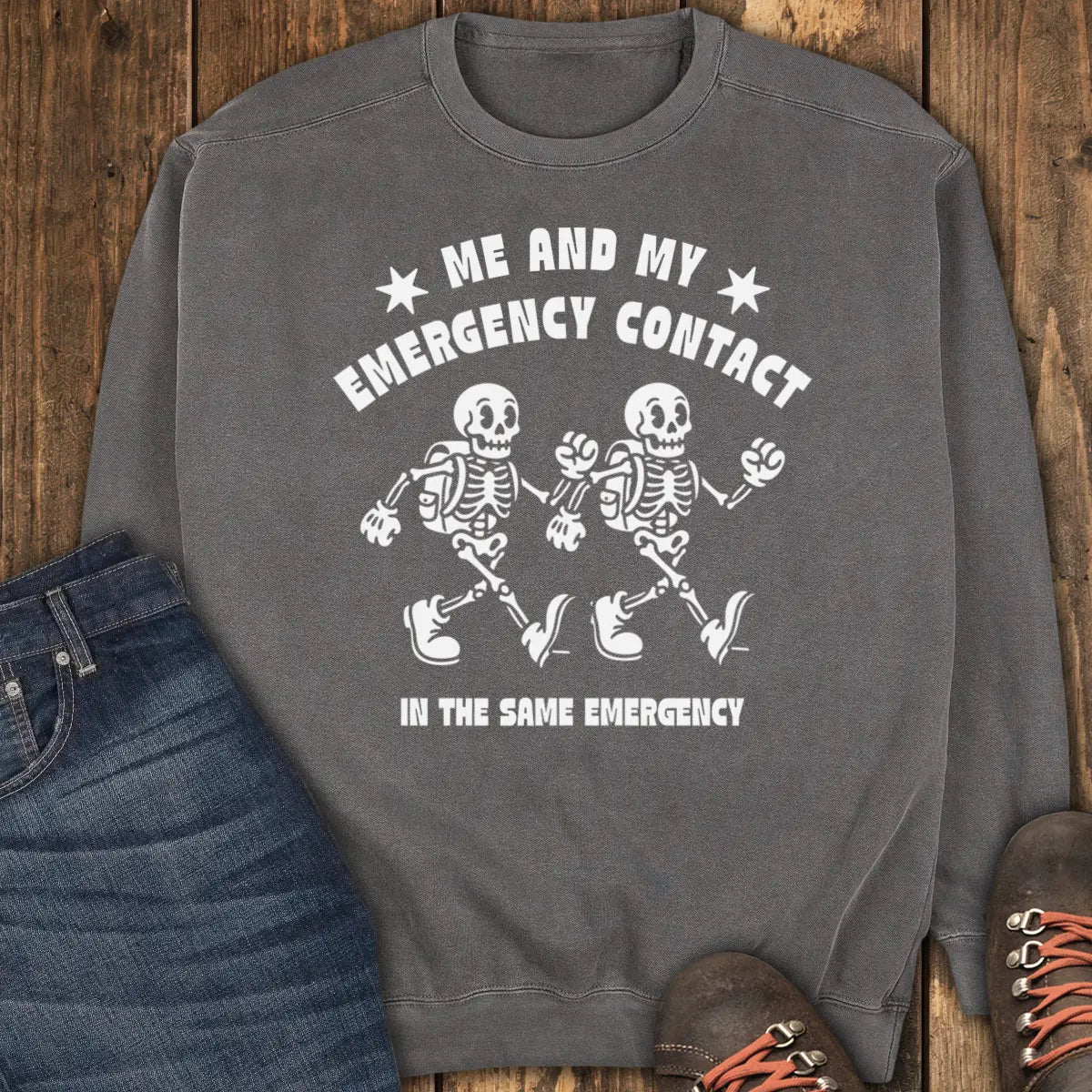 Same Emergency Sweatshirt - Pepper