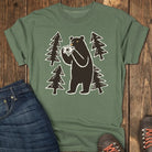 Say Cheese and Run Tee - Moss