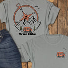 Scenic Route — Back Print Tee - Grey