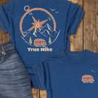 Scenic Route — Back Print Tee - Navy