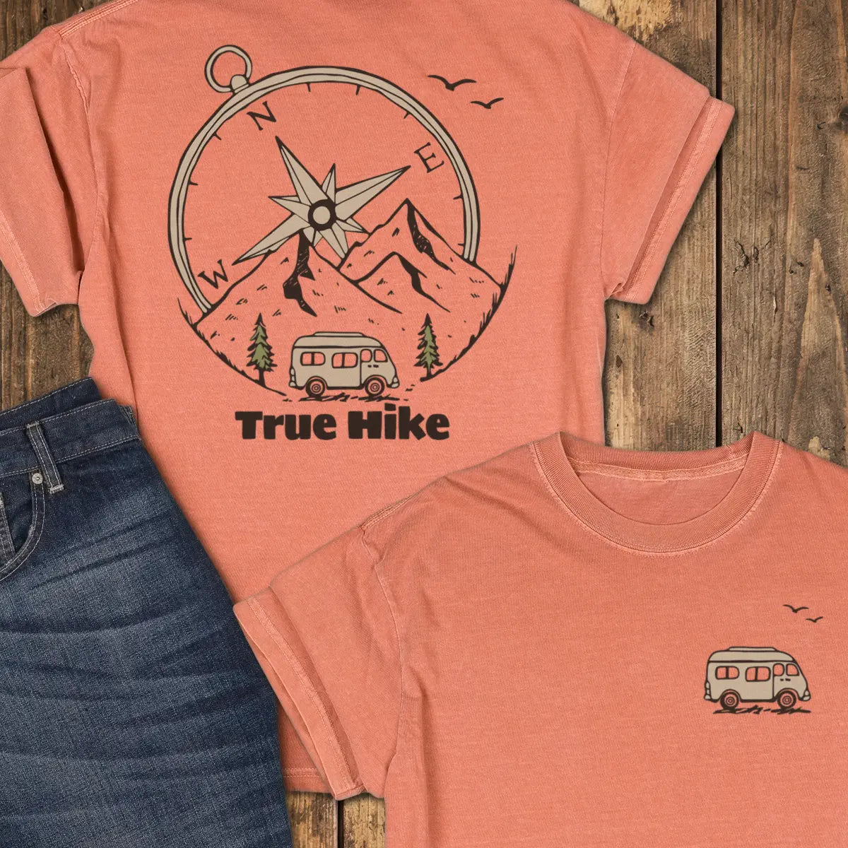 Scenic Route — Back Print Tee - Yam