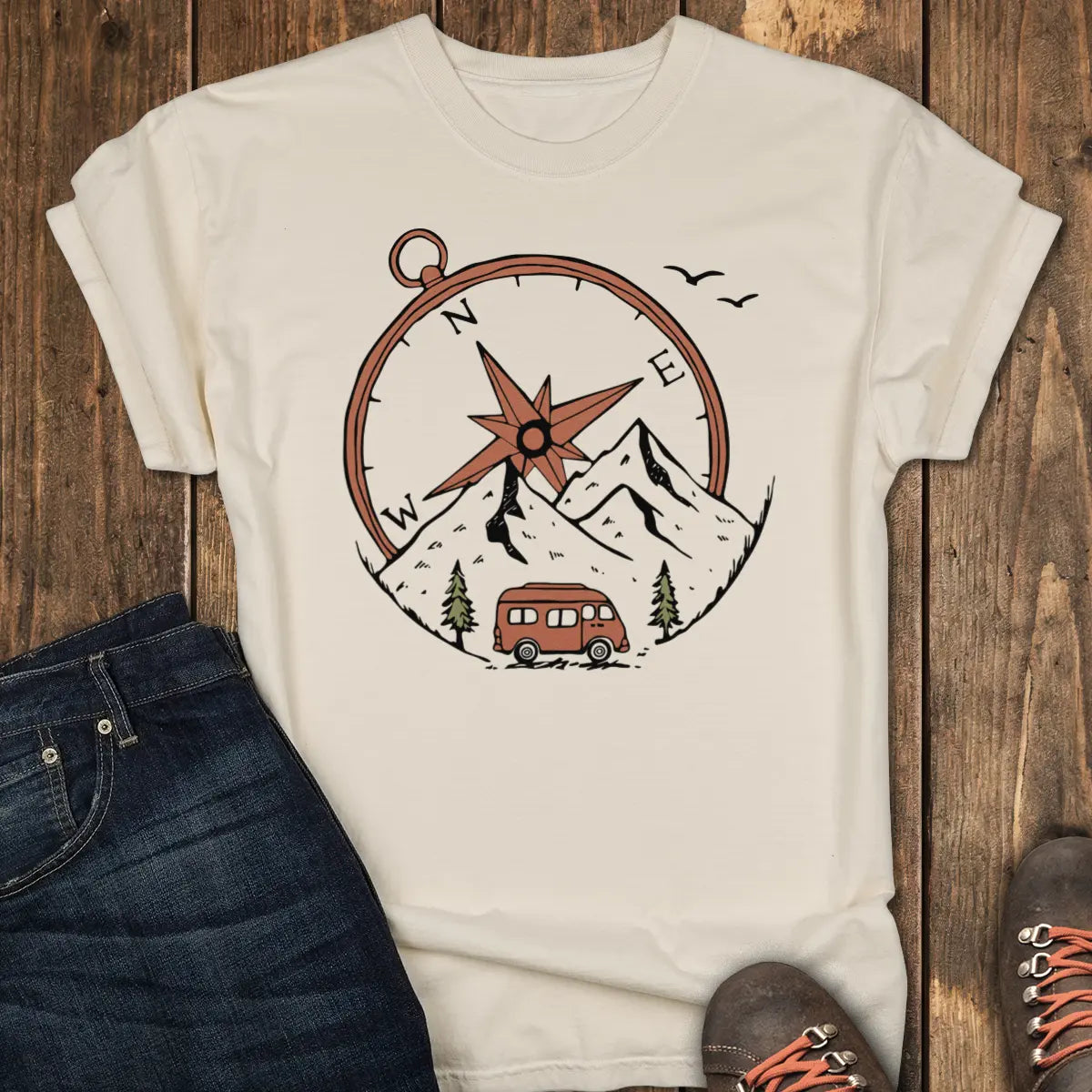 Scenic Route Tee - Ivory